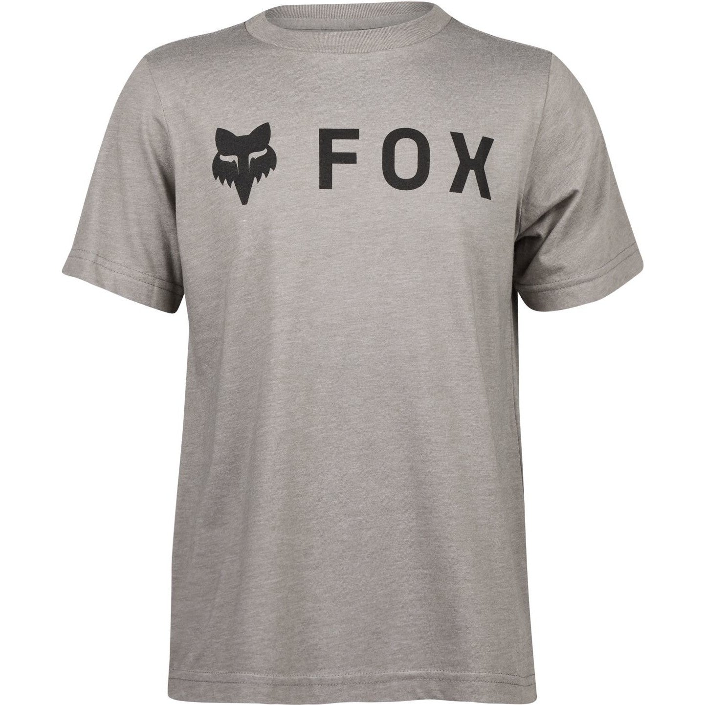 Fox Racing Absolute Youth Short Sleeve Basic Shirt – Heather Graphite YL Fox Racing Absolute Youth Short Sleeve Basic Shirt – Heather Graphite YL