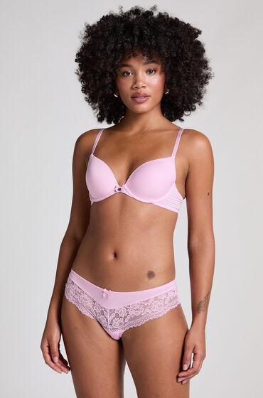 Hunkemöller Valencia Brazilian Shorts Pink Hunkemöller Valencia Brazilian Shorts Pink