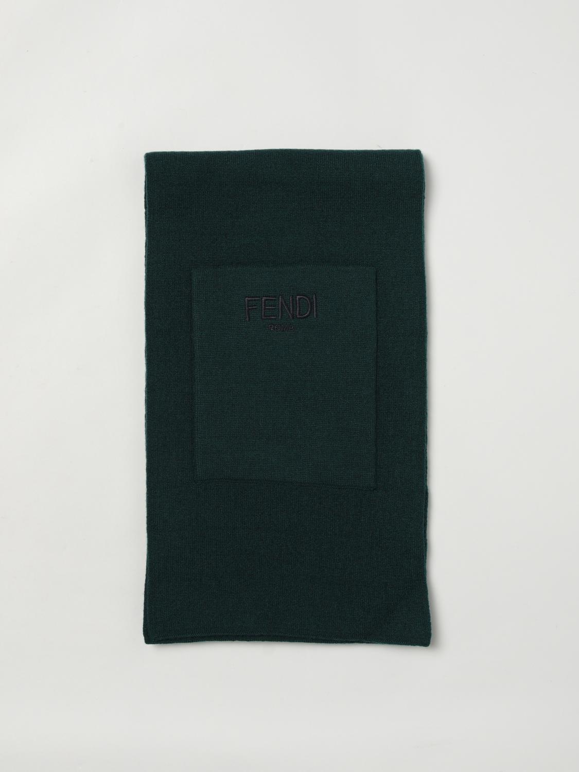 FENDI Scarf Kids color Green