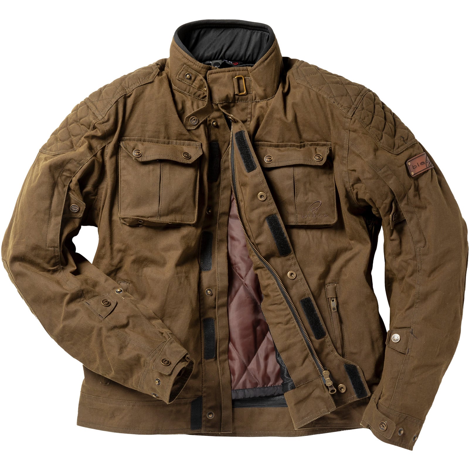 Black Pendle Wax Motorcycle Jacket – Olive Brown ” | | “ Black Pendle Wax Motorcycle Jacket – Olive Brown ” | | “