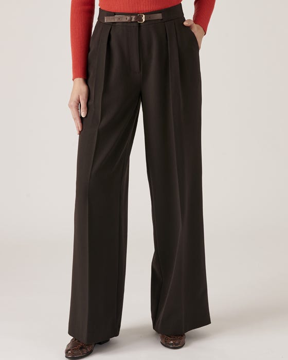 Damart Wide-leg Trousers
