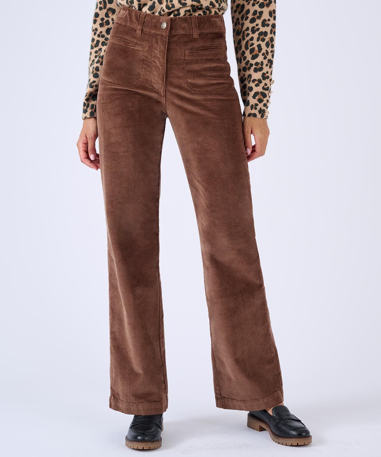 Damart Cord Flared Leg Trousers Damart Cord Flared Leg Trousers