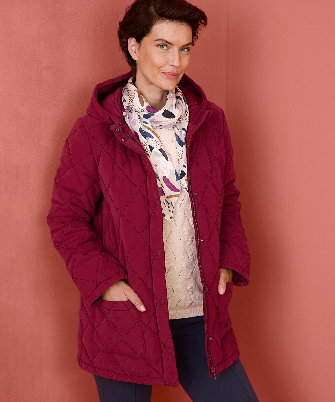 Damart Water-repellent Padded Parka Damart Water-repellent Padded Parka