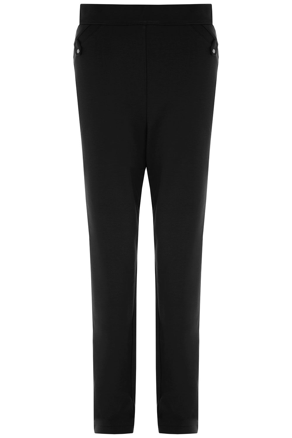 Bonmarche Black Slim Fit Ponte Elasticated Trousers