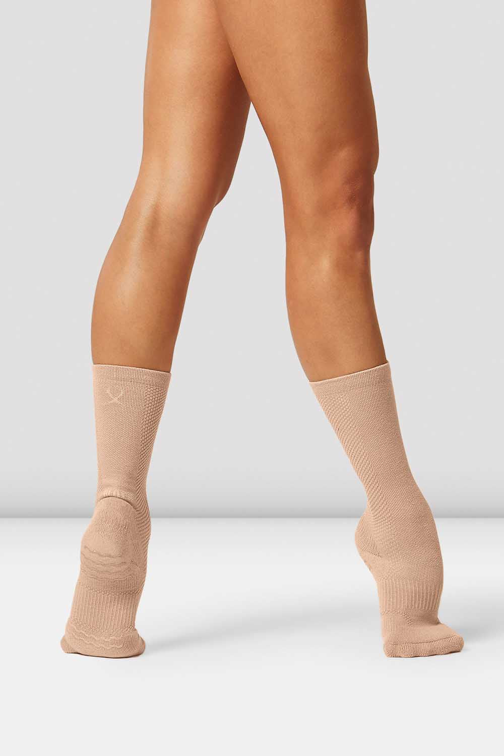 BLOCH Blochsox Dance Socks, Sand Knit BLOCH Blochsox Dance Socks, Sand Knit