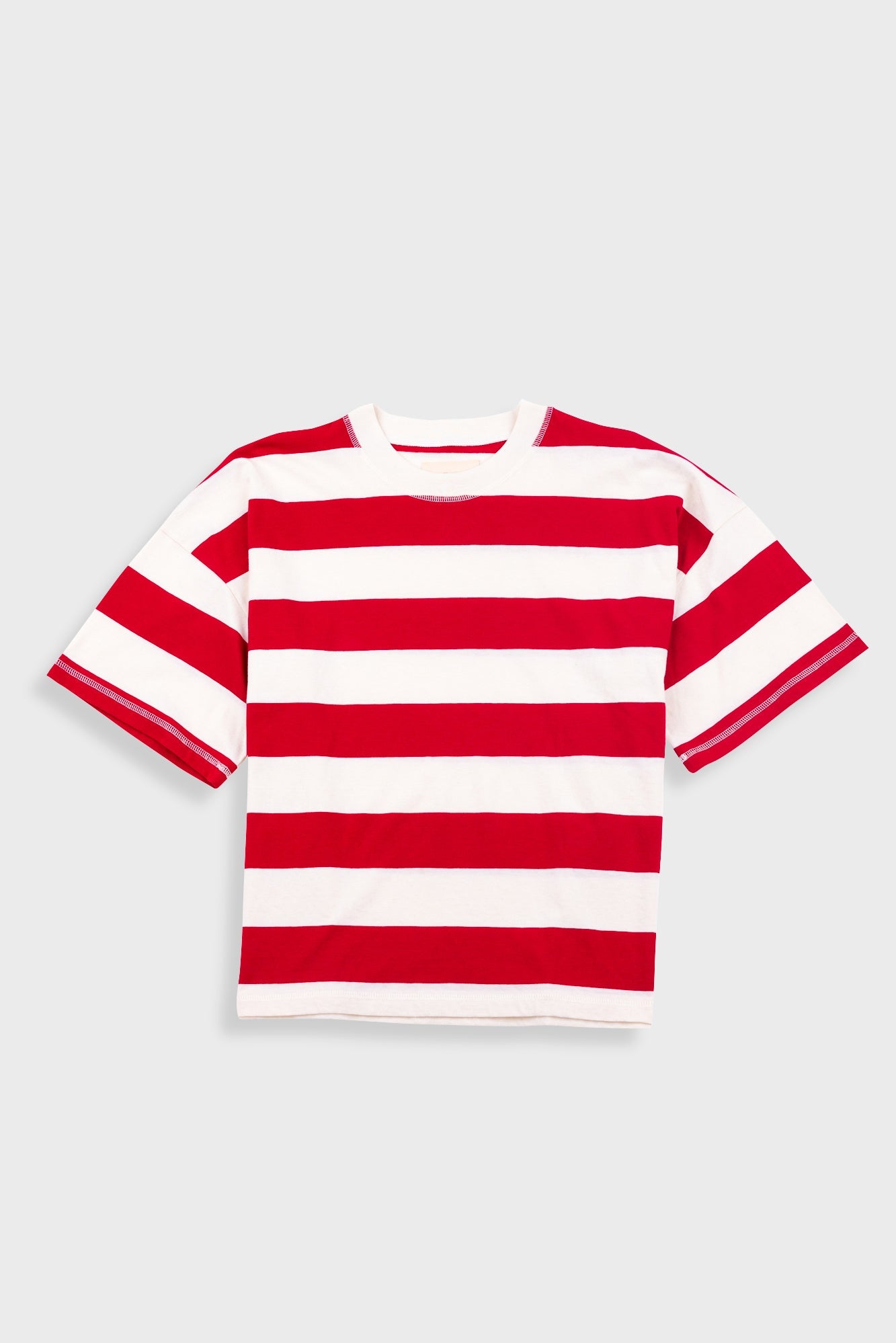 Boyfriend Shirt – Carnation Stripe