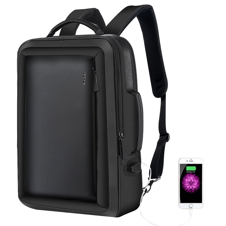 Bopai – Large Capacity Business Casual Breathable Laptop Backpack with External B Interface, Size: x x , – – –