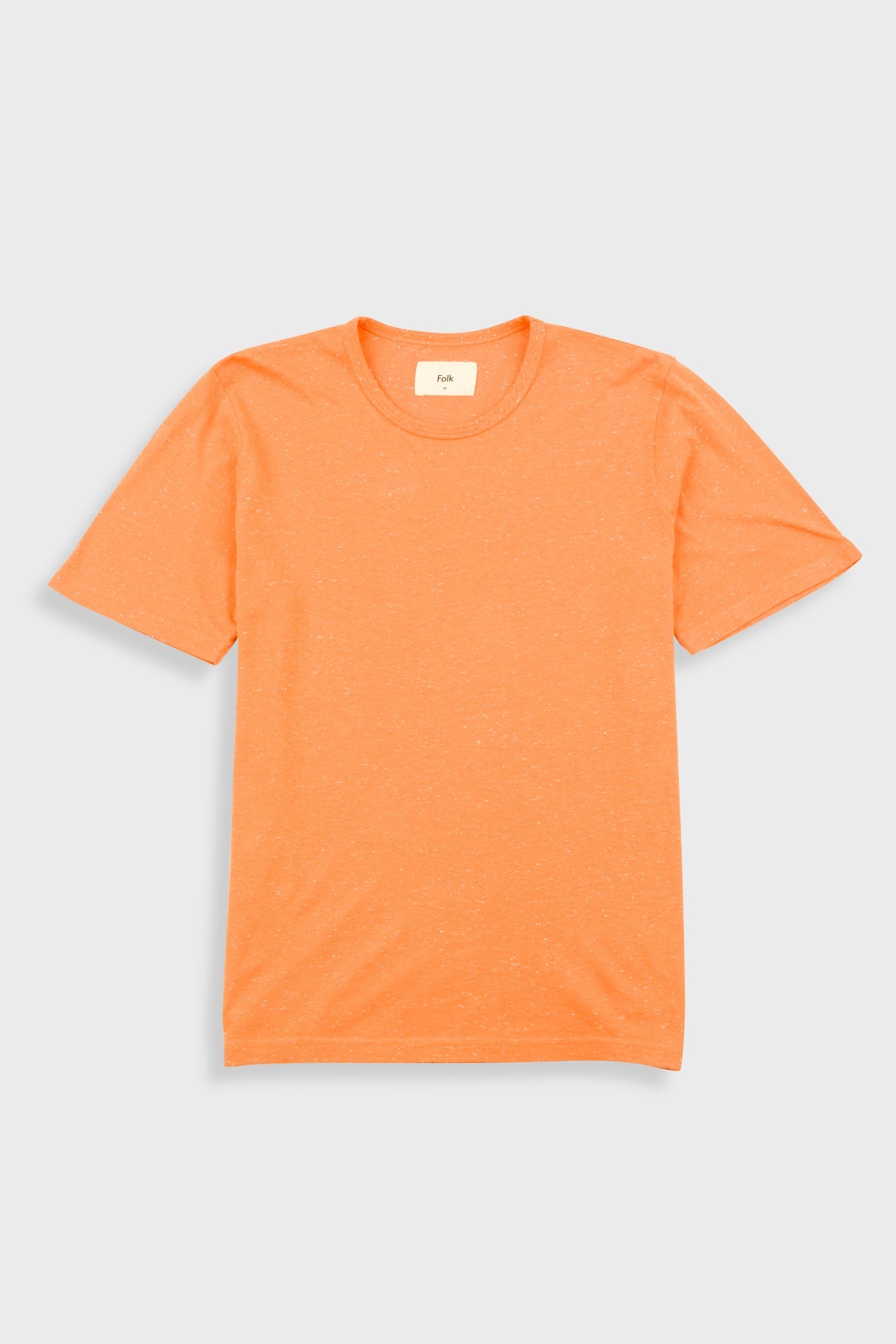 Relaxed Nep Shirt – Orange