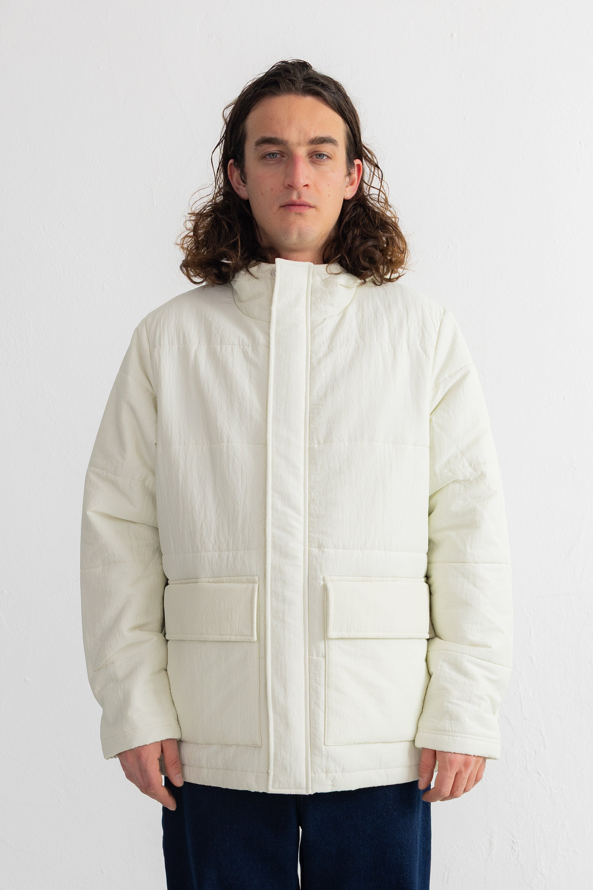 Wadded Alber Jacket – Natural Wadded Alber Jacket – Natural