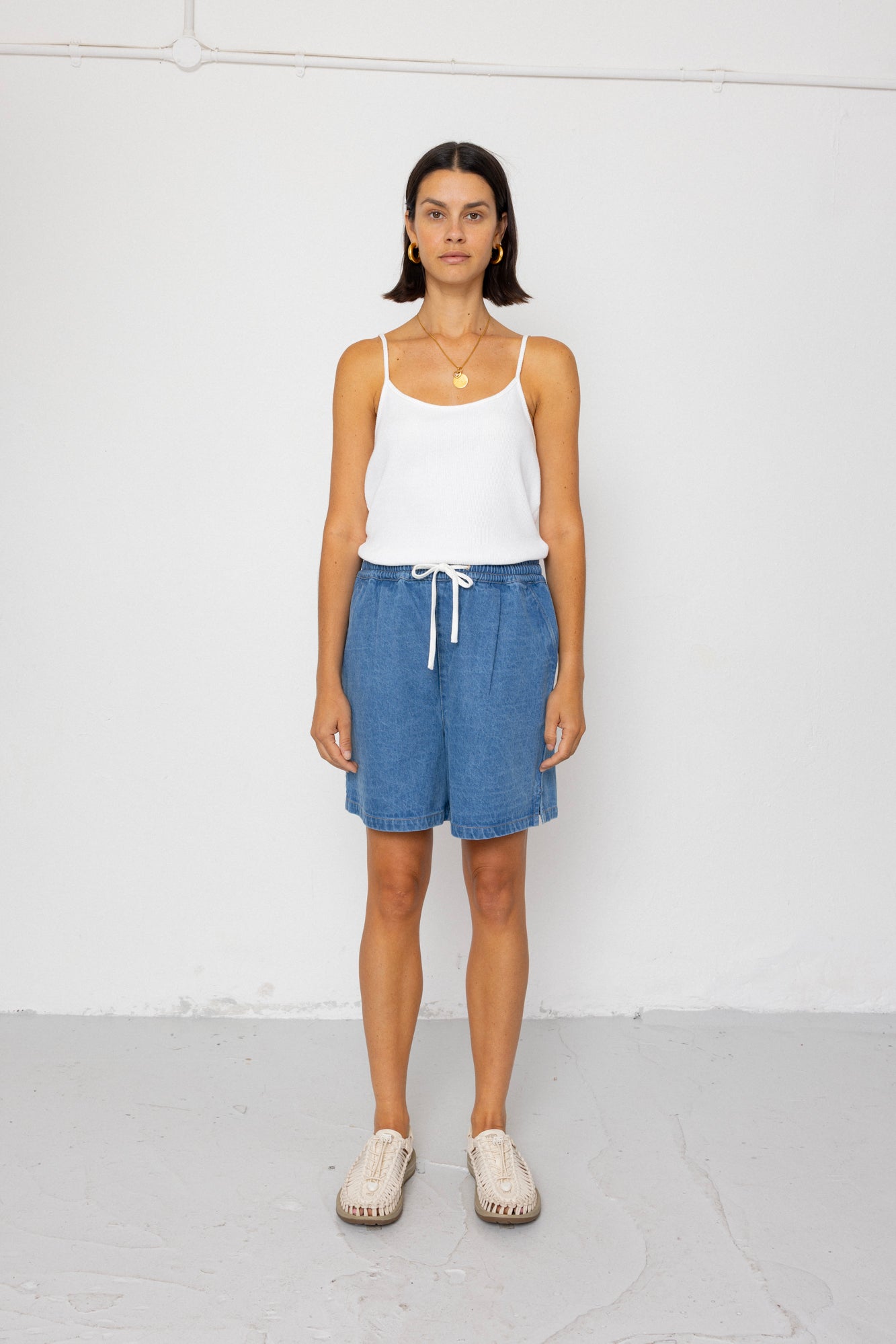 Wide Signal Shorts – Heavy Bleach Wash Wide Signal Shorts – Heavy Bleach Wash