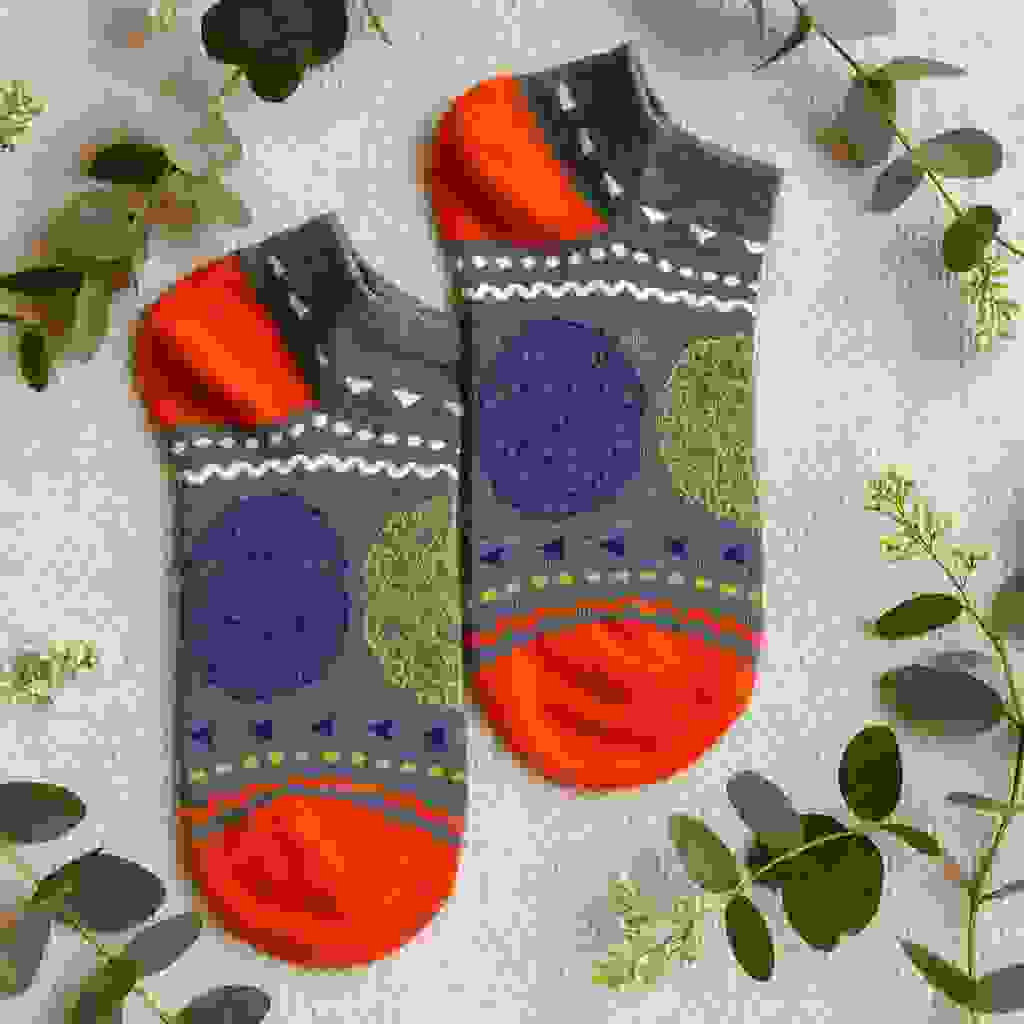 Bamboo Socks Low .-. Flowers of Life Bamboo Socks Low .-. Flowers of Life
