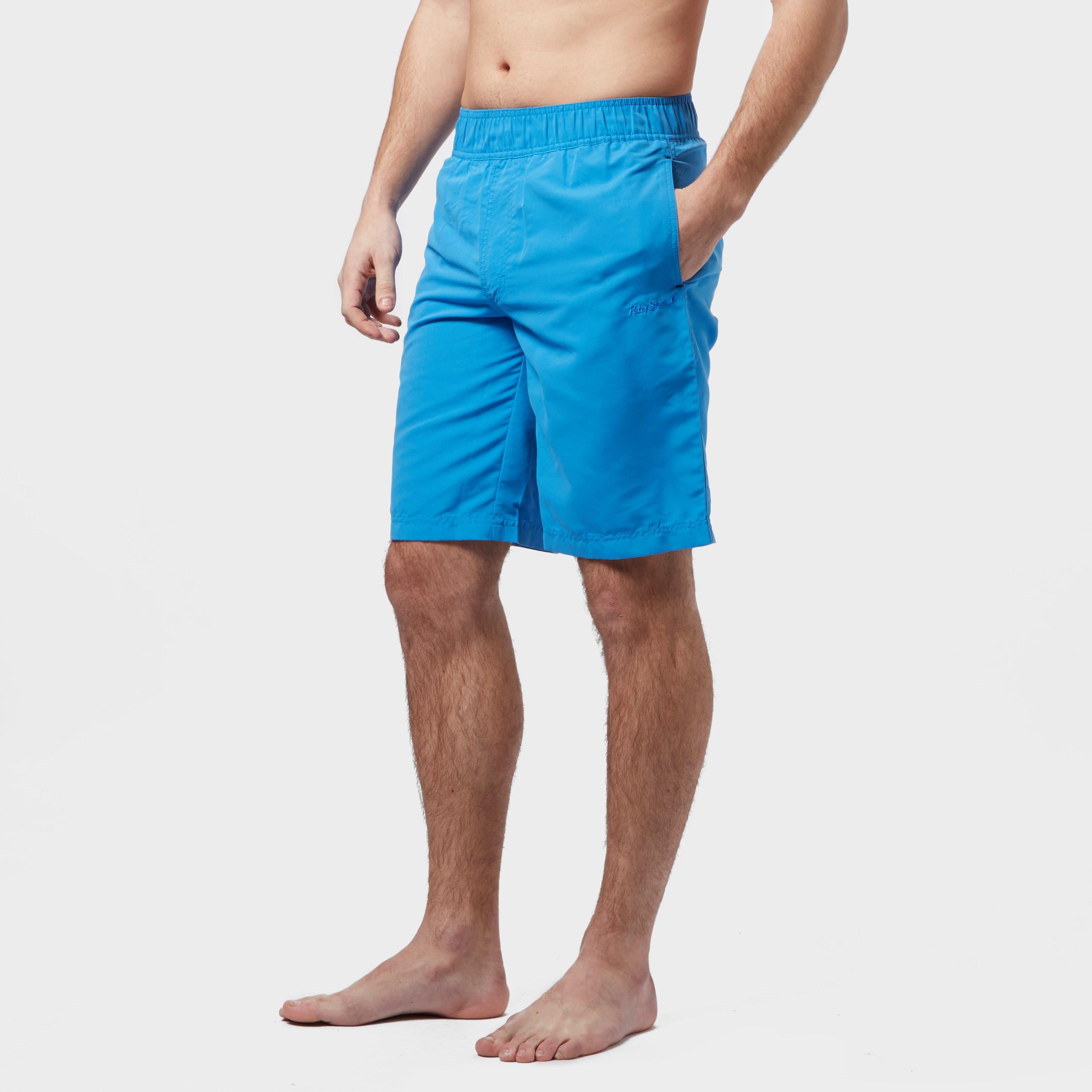 Men’s Swim Shorts – Blue ” Regular Men’s Swim Shorts – Blue ” Regular