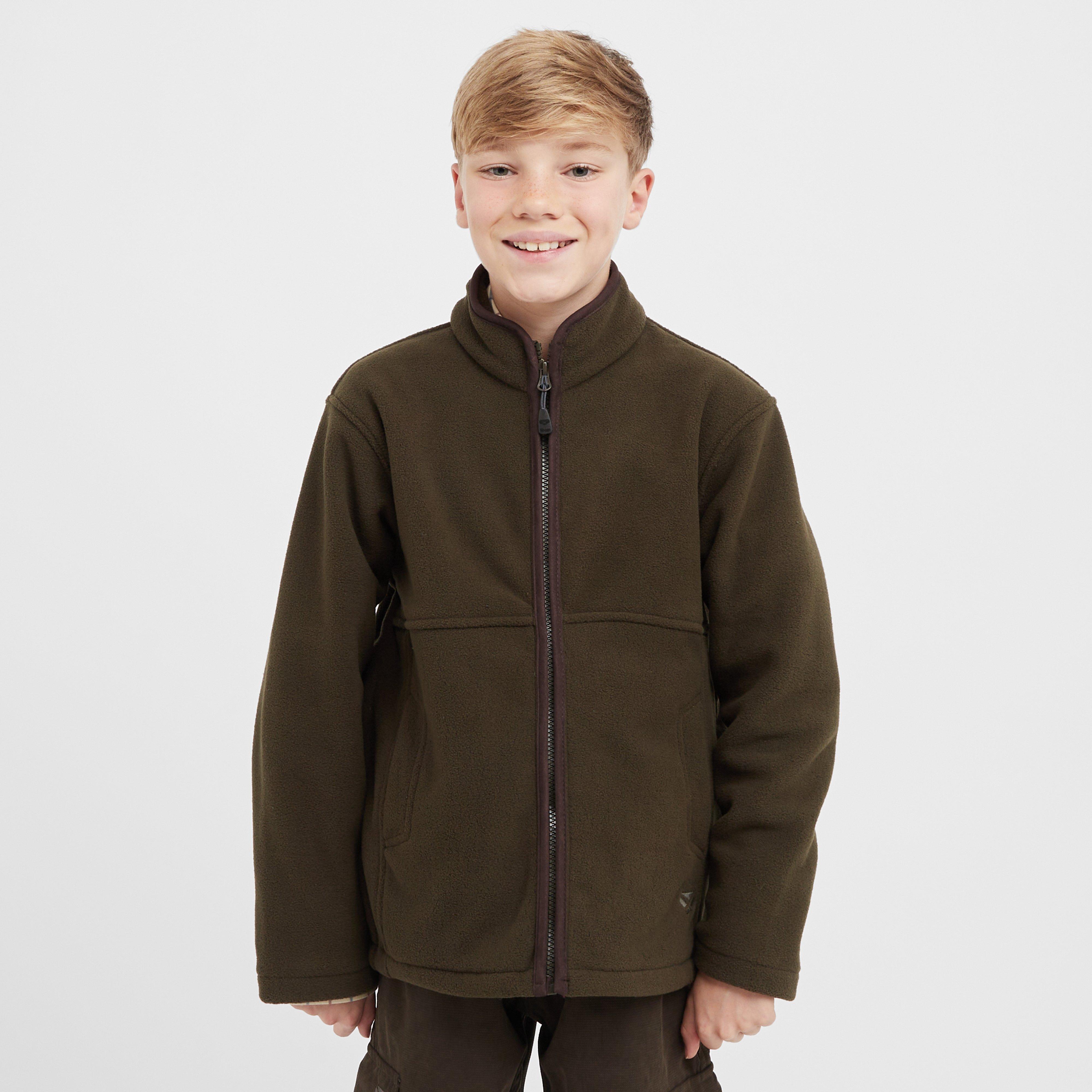 Kids Woodhall Fleece Jacket – Green -Y