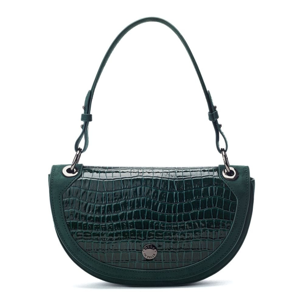 Moda In Pelle Fillipa Bag Green Porvair