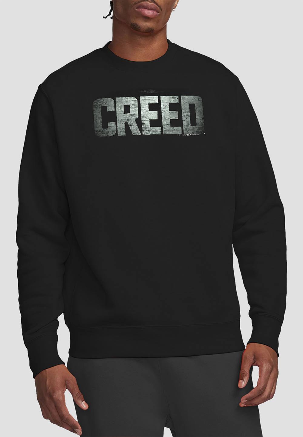 Creed Unisex Logo Sweatshirt, Black Creed Unisex Logo Sweatshirt, Black