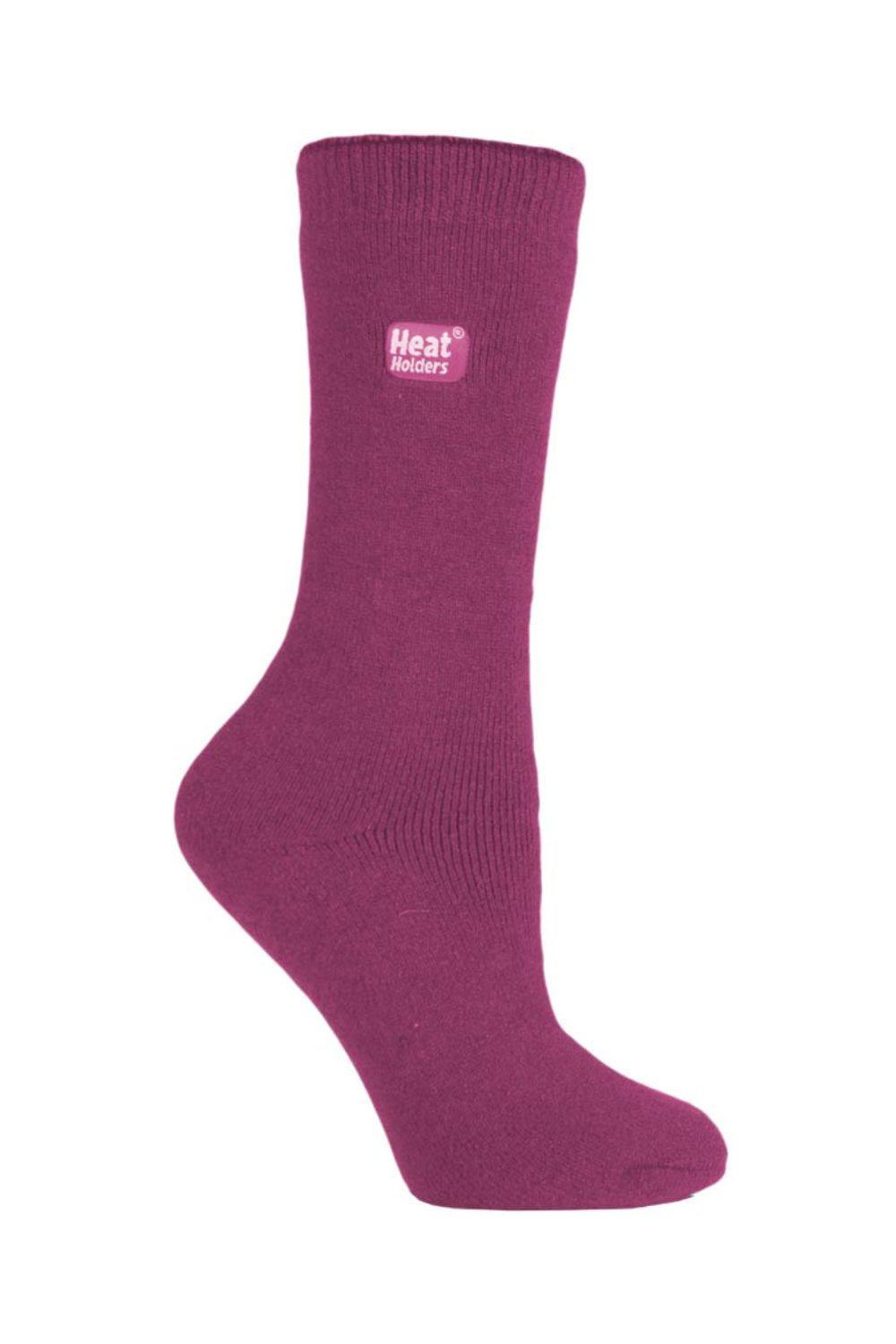 Heat Holders Pairs Thin Lightweight Thermal Dress Socks For Winter In Purple Heat Holders Pairs Thin Lightweight Thermal Dress Socks For Winter In Purple