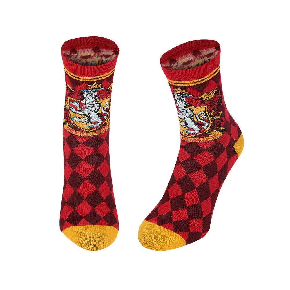 Harry Potter Gryffindor House Socks In Red