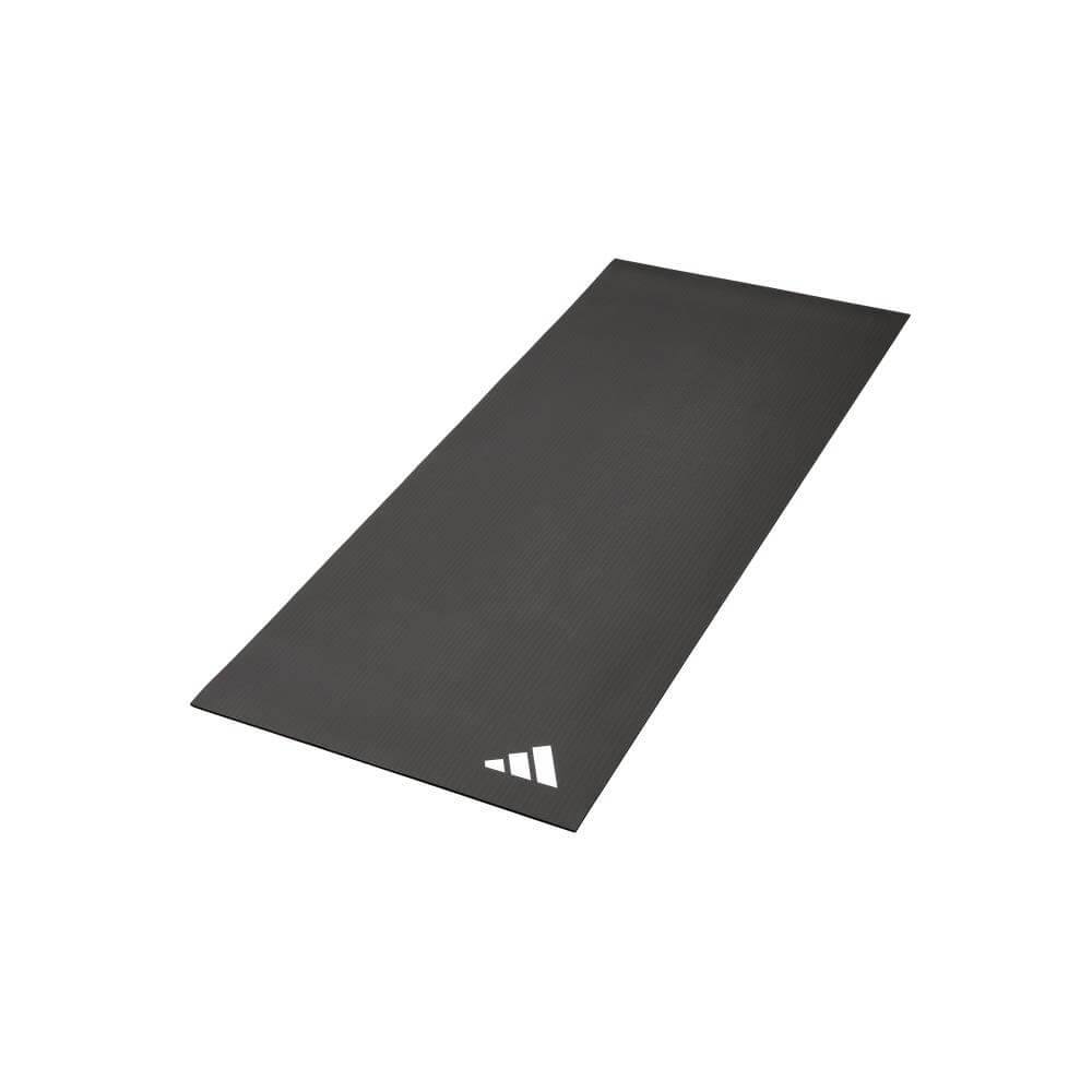 adidas Unisex Cross Trainer and Exercise Bike Floor Mat in Black adidas Unisex Cross Trainer and Exercise Bike Floor Mat in Black