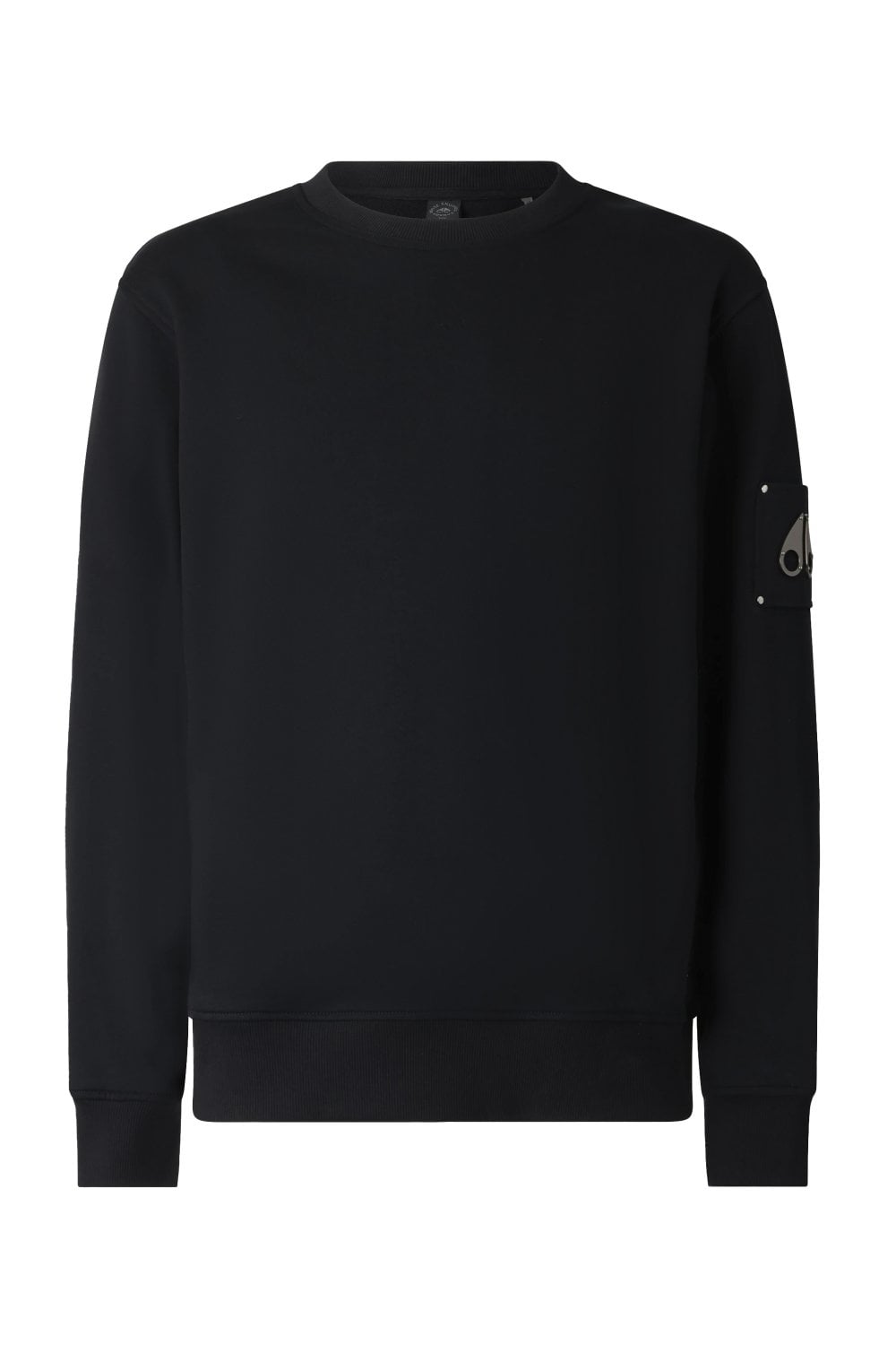 MOOSE KNUCKLES HARTSFIELD SWEATSHIRT Size: X, colour: BLACK MOOSE KNUCKLES HARTSFIELD SWEATSHIRT Size: X, colour: BLACK