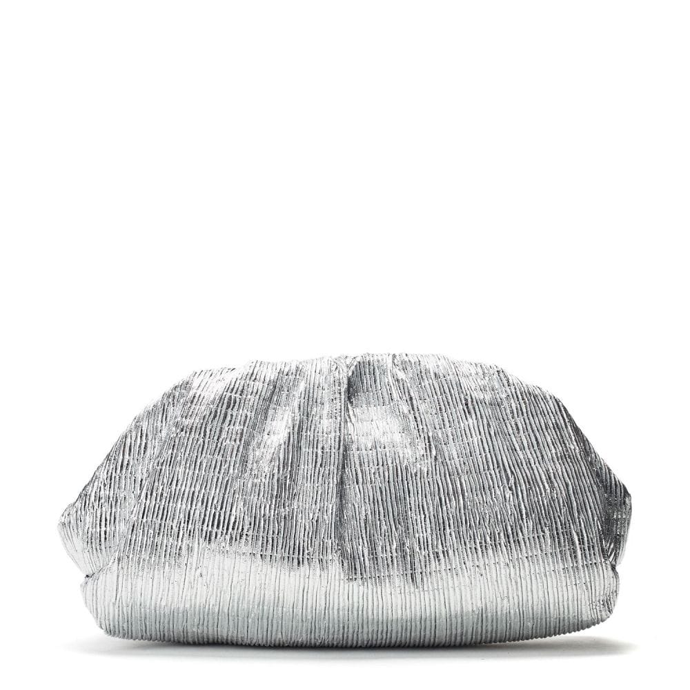 Moda In Pelle Namik Bag Silver Textile Moda In Pelle Namik Bag Silver Textile