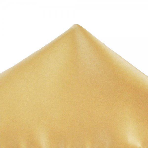 Plain Bright Gold Pocket Square Handkerchief Plain Bright Gold Pocket Square Handkerchief