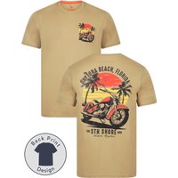 Shirts Anelka Back Print Vintage Retro Graphic Motif Cotton Jersey Shirt in Savannah Tan – South Shore Shirts Anelka Back Print Vintage Retro Graphic Motif Cotton Jersey Shirt in Savannah Tan – South Shore