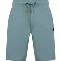 Jogger Shorts Tarot Motif Brushback Fleece Jogger Shorts in Cool Grey