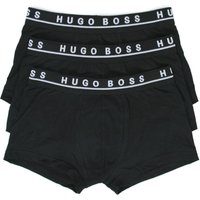 Boss Hugo Boss Pack Cotton Stretch Black Boxer Shorts Boss Hugo Boss Pack Cotton Stretch Black Boxer Shorts