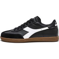 Diadora Trainer Leather – Black and White .