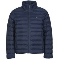 Calvin Klein Jeans LS NYLON LT WT HOODED FZ PUFFER men’s Jacket in Blue Calvin Klein Jeans LS NYLON LT WT HOODED FZ PUFFER men’s Jacket in Blue