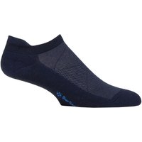 Mens Pair Burlington Athleisure Trainer Socks Navy .- Mens Mens Pair Burlington Athleisure Trainer Socks Navy .- Mens